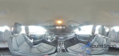 2015 Toyota Corolla L z USA, uszkodzony, nr VIN 5YFBURHE4FP256979